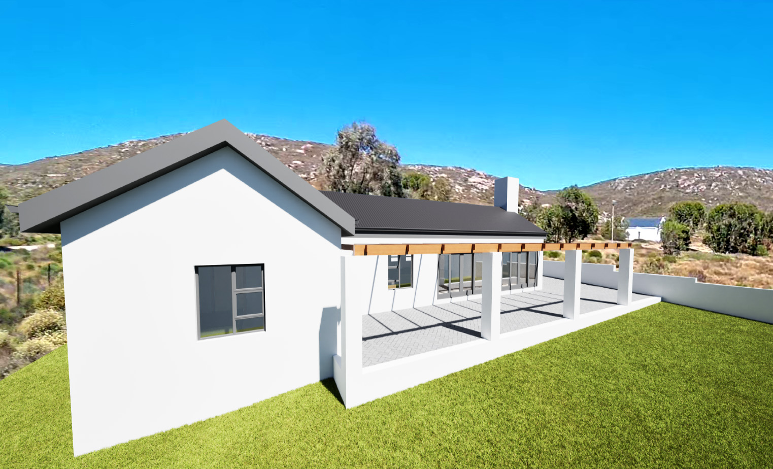 HAB Architecture backyard design